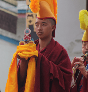 Red Robed Monk